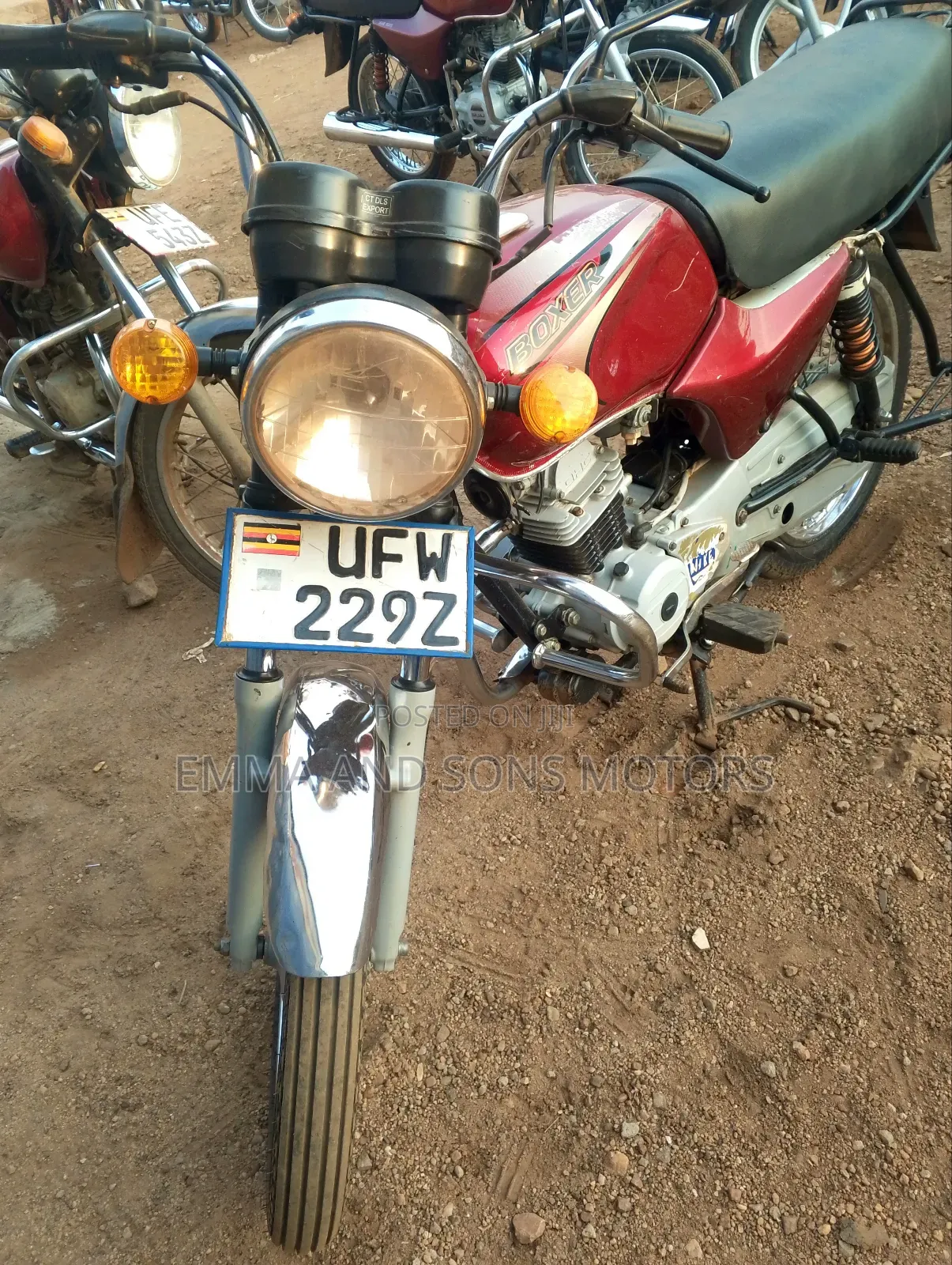 Bajaj Boxer 100 2023 Red