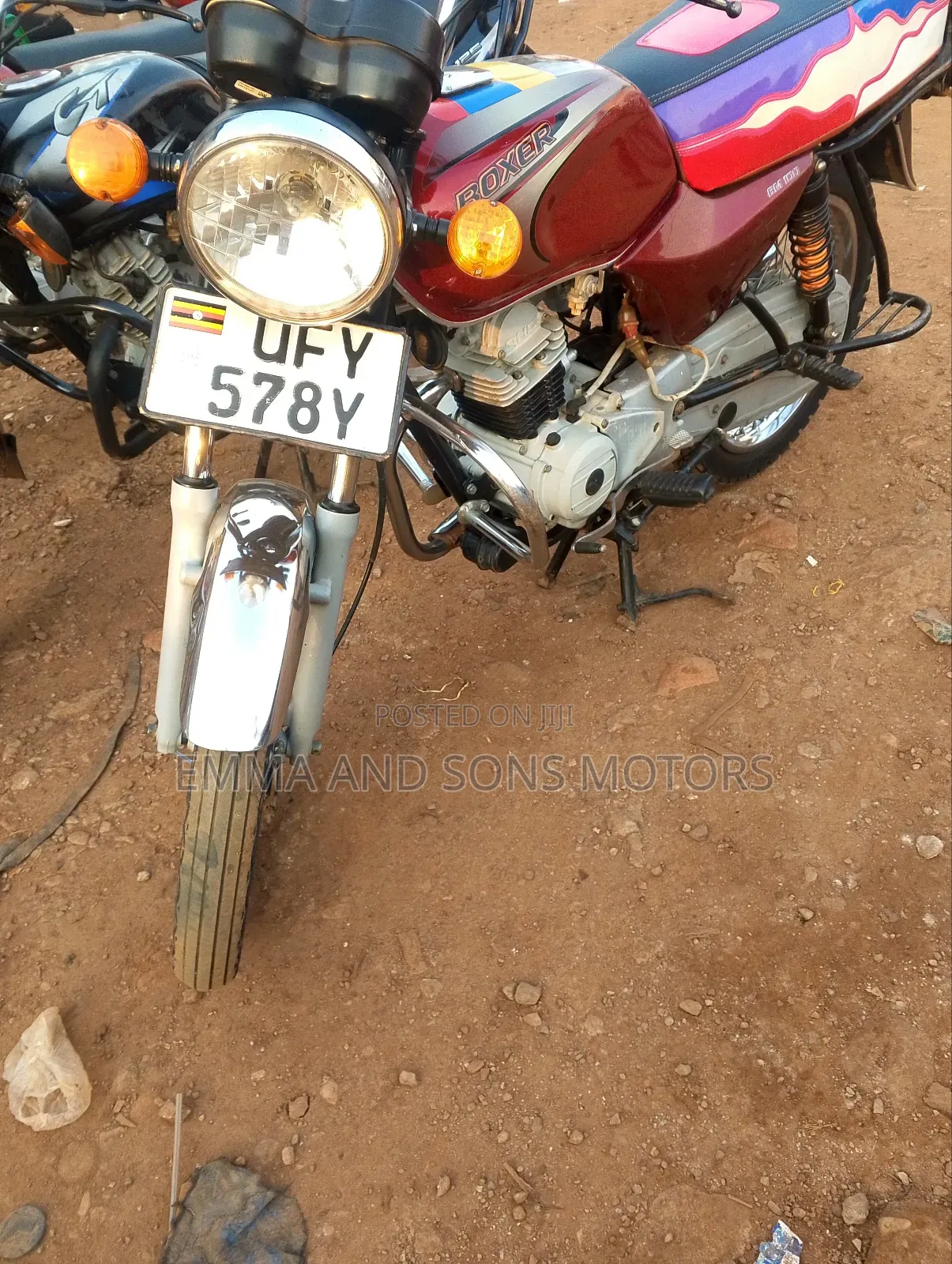 Bajaj Boxer 100 2023 Red