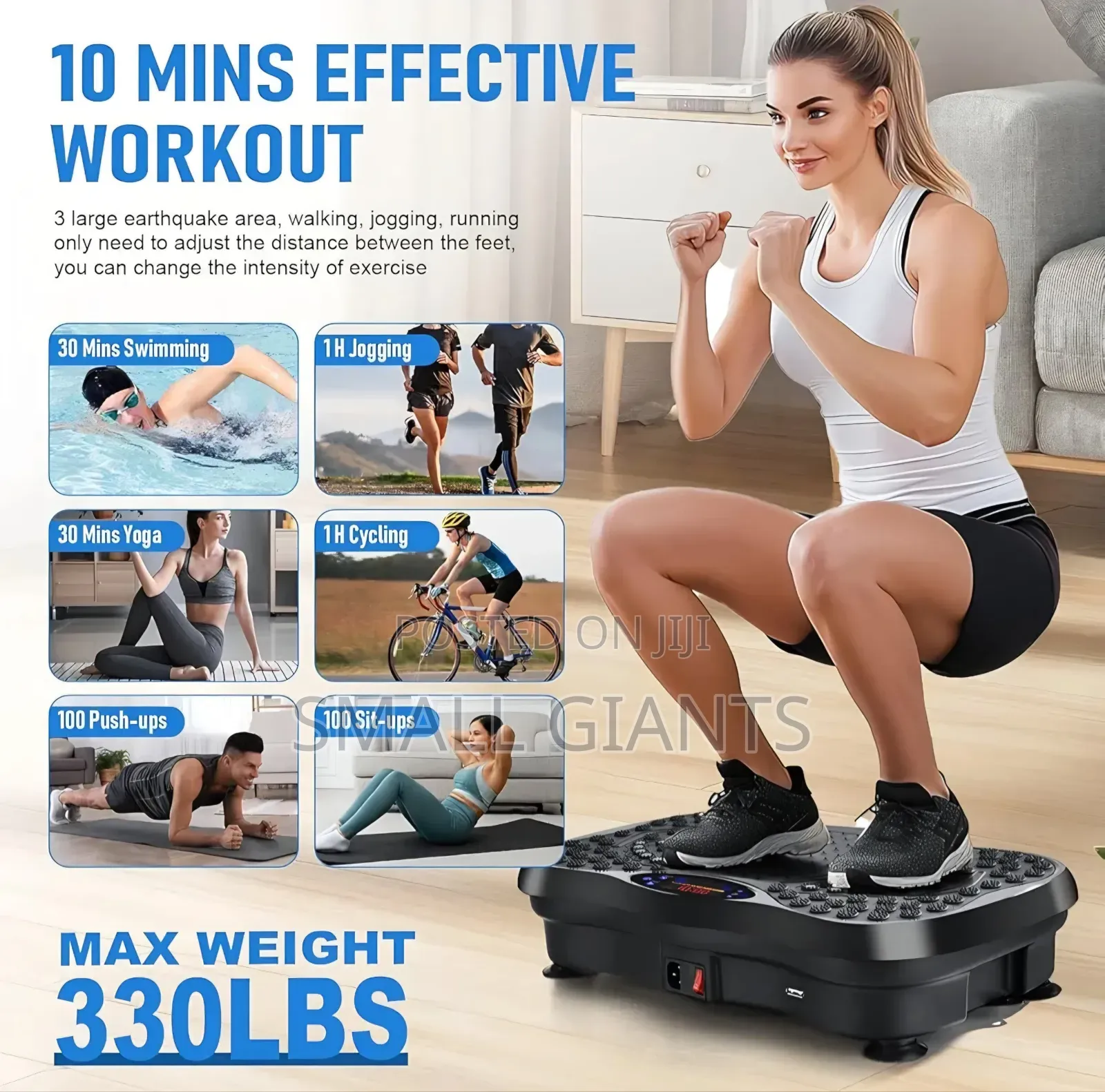 Exercise Vibration Plate Machine