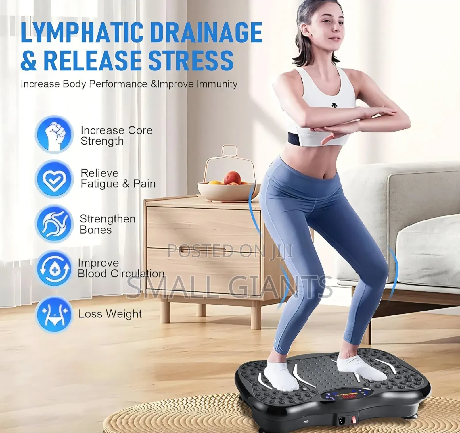 Exercise Vibration Plate Machine