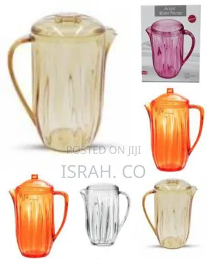 Plastic 2.5 Litre Multi-Purpose Jug With Coloured Lid for Water