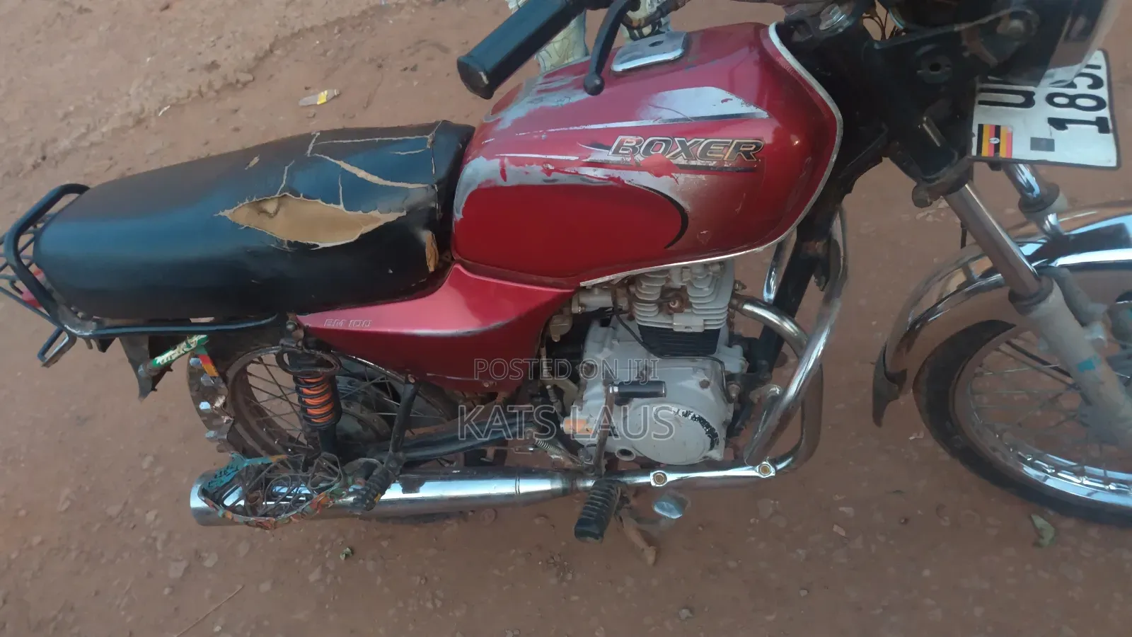 Bajaj Boxer 2021 Red