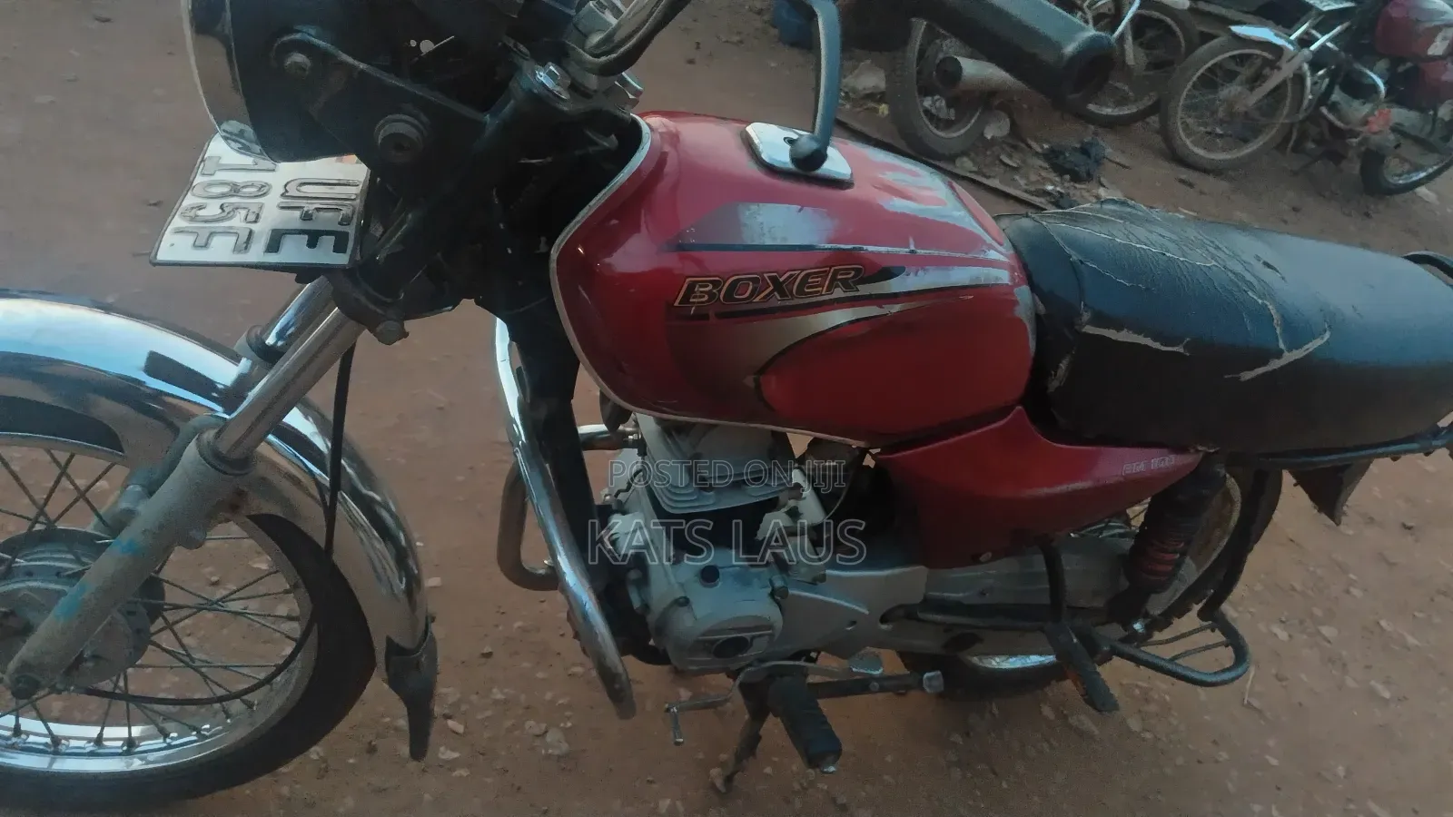 Bajaj Boxer 2021 Red