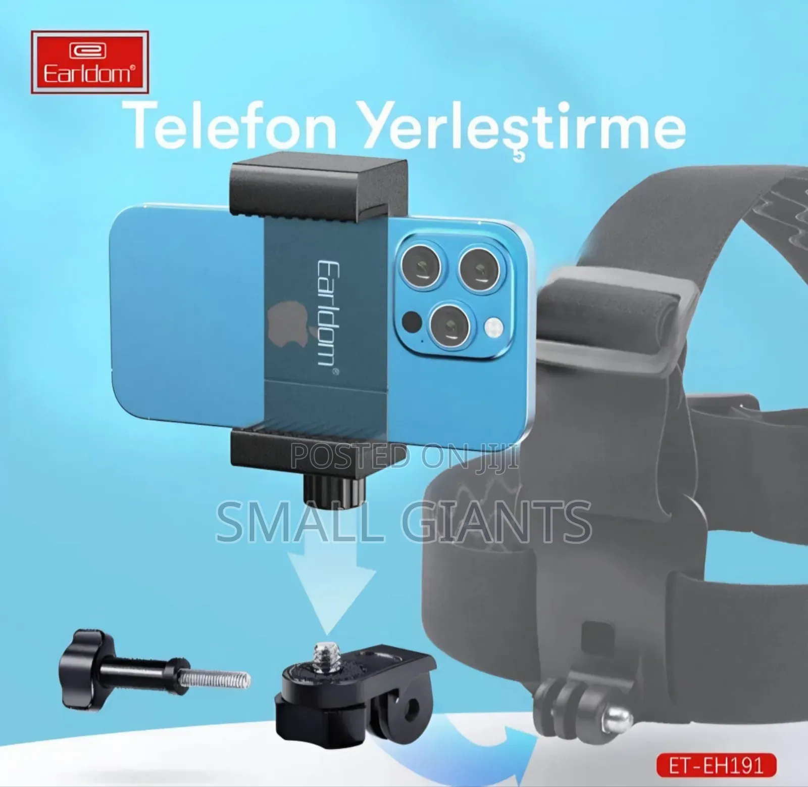 Earldom Eh191 Head Strap Phone Holder