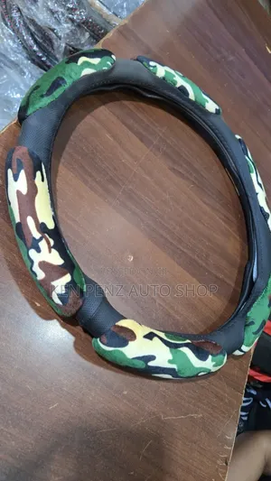 Camouflage Pattern Car Steering Wheel Cover
