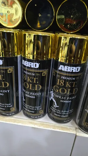 Abro Premium 18kt Gold Spray Paint