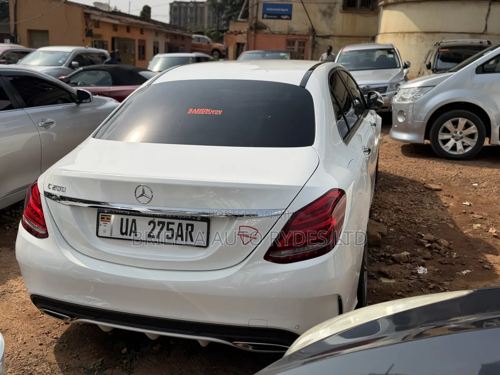 Mercedes-Benz C200 2017 White