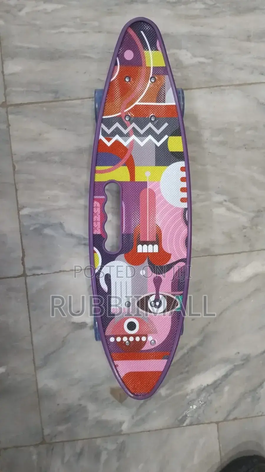 Plastic Skate Board 24 Inch - Purple