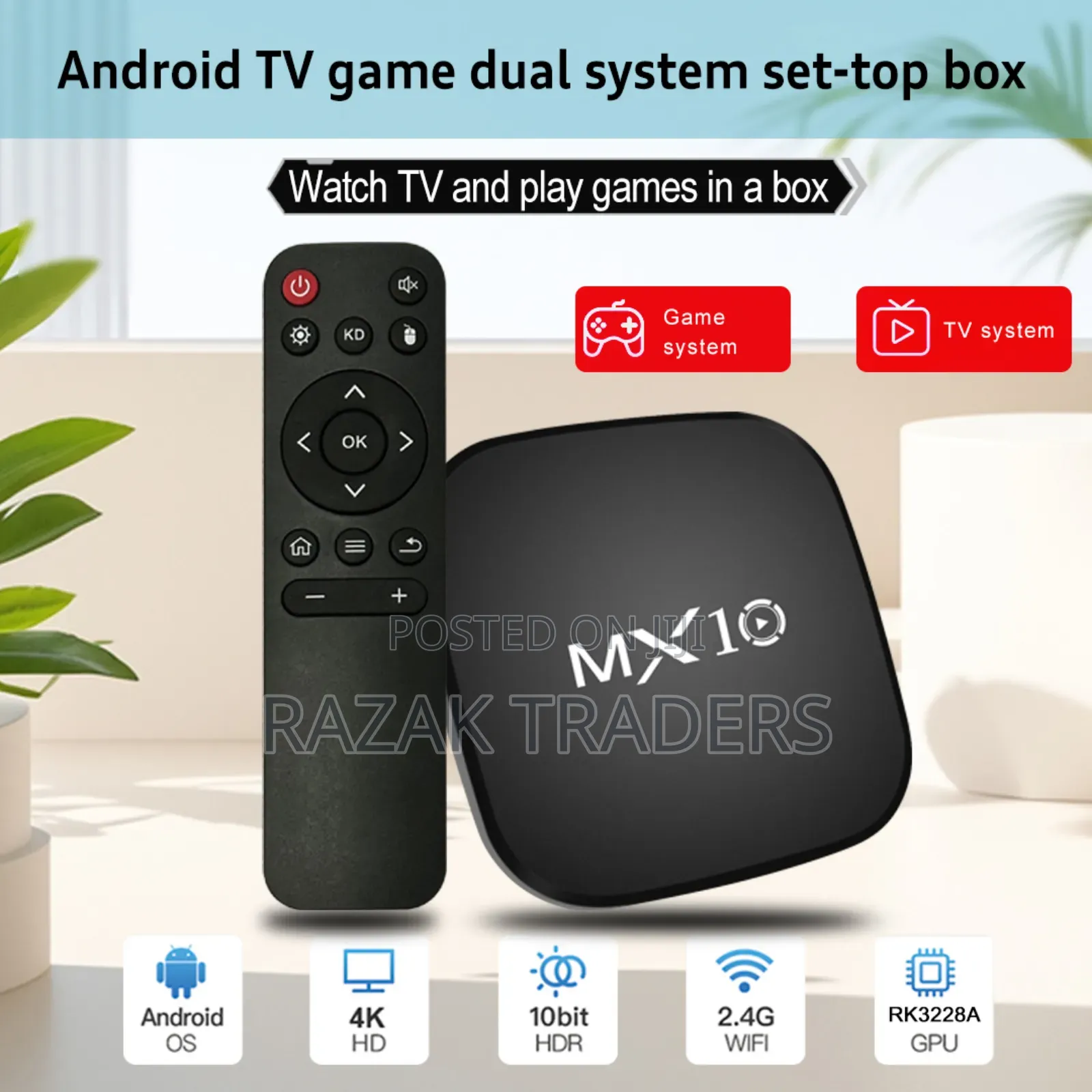 MXD Mx10 Pro Android Tv Box, a Device Designed to Turn a Regular Tv