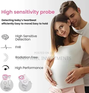 Handheld Digital Fetal Doppler/Baby Heartbeat Monitor