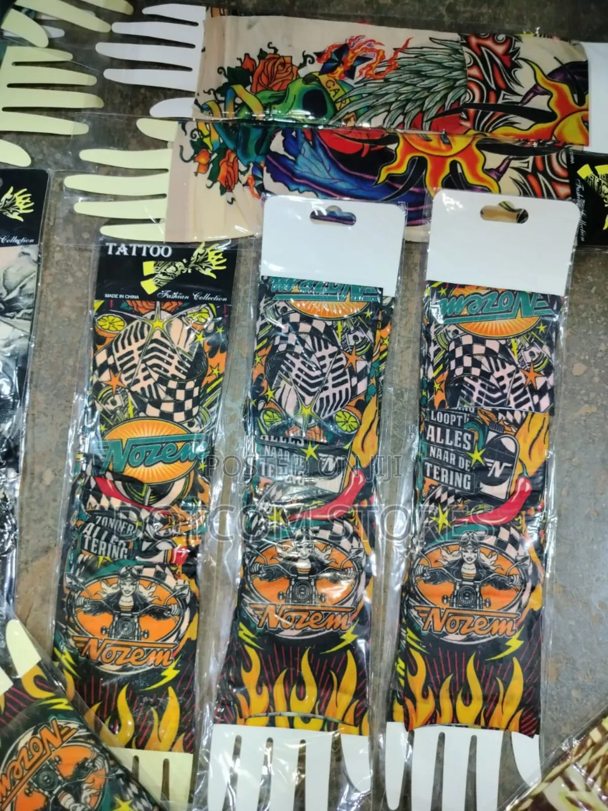 Fashion Collection" Temporary Tattoo Arm Sleeve