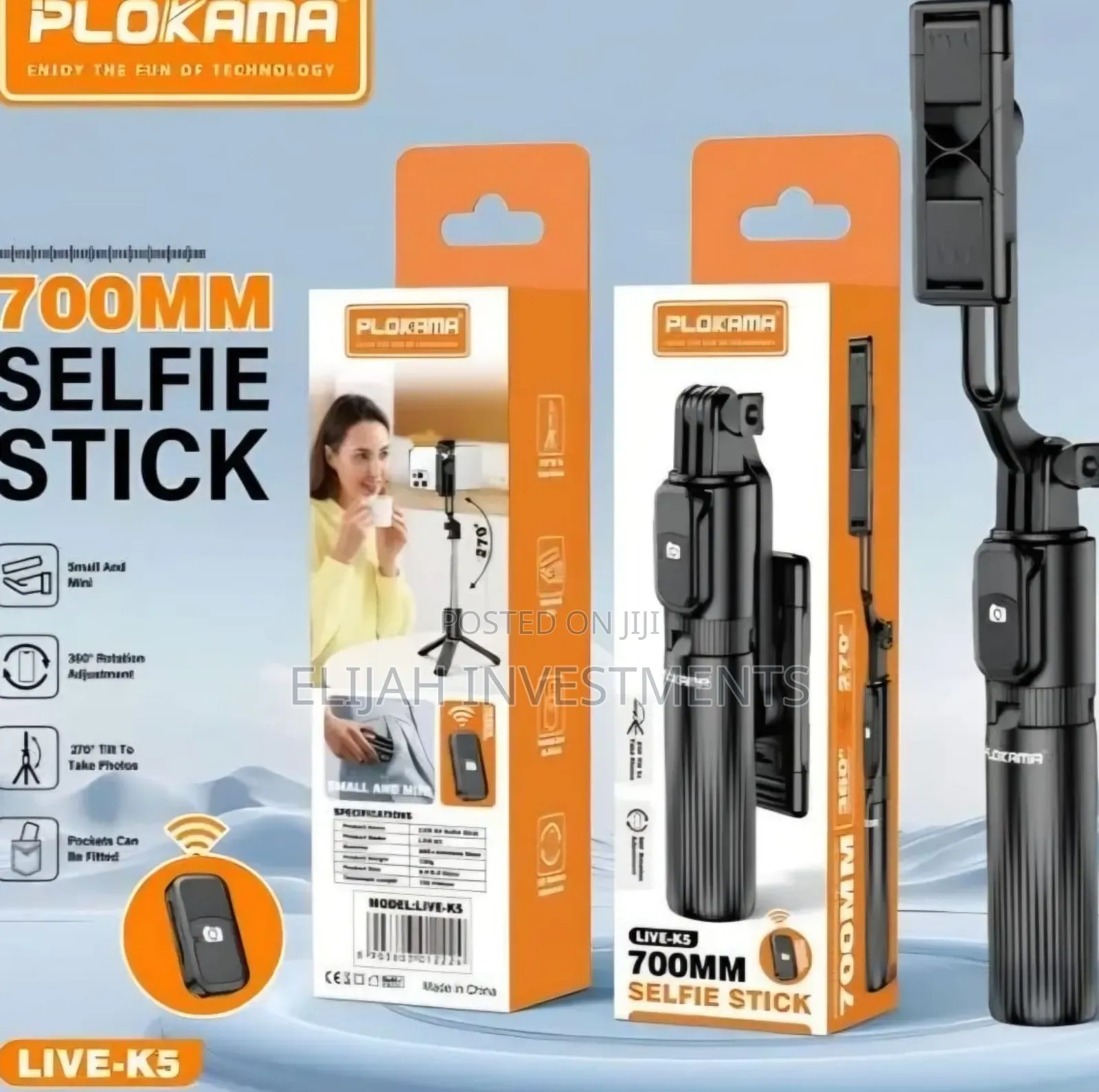 Plokama Live- Selfie Stick.