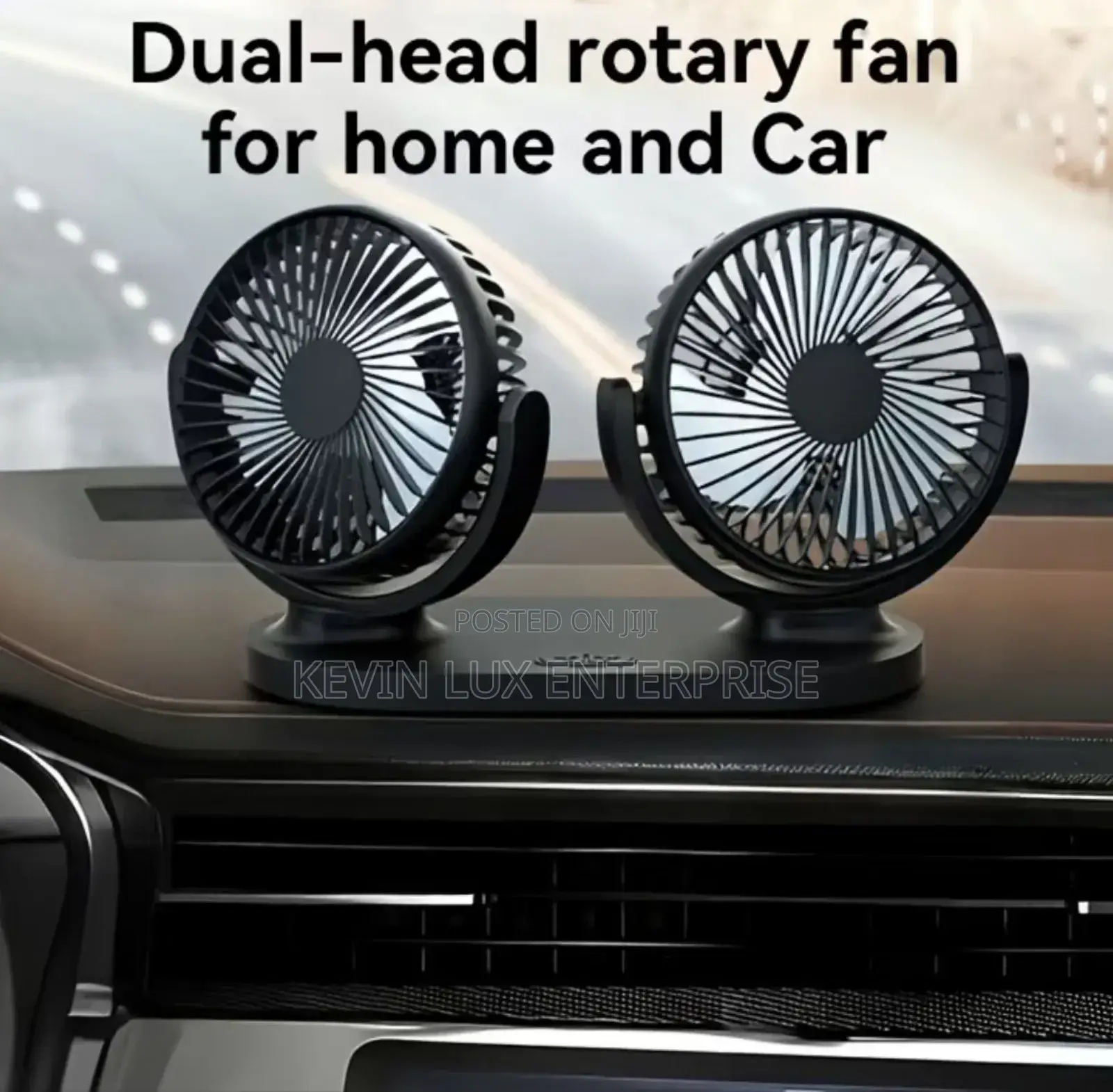 Car Double Fan