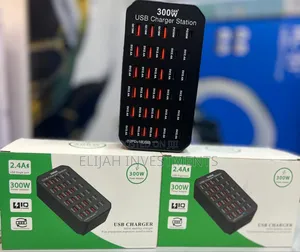 300w Desktop Usb Charger Station