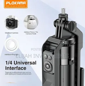Plokama Auto-A7 Pro Is a Multifunctional Selfie Stick and Tripod