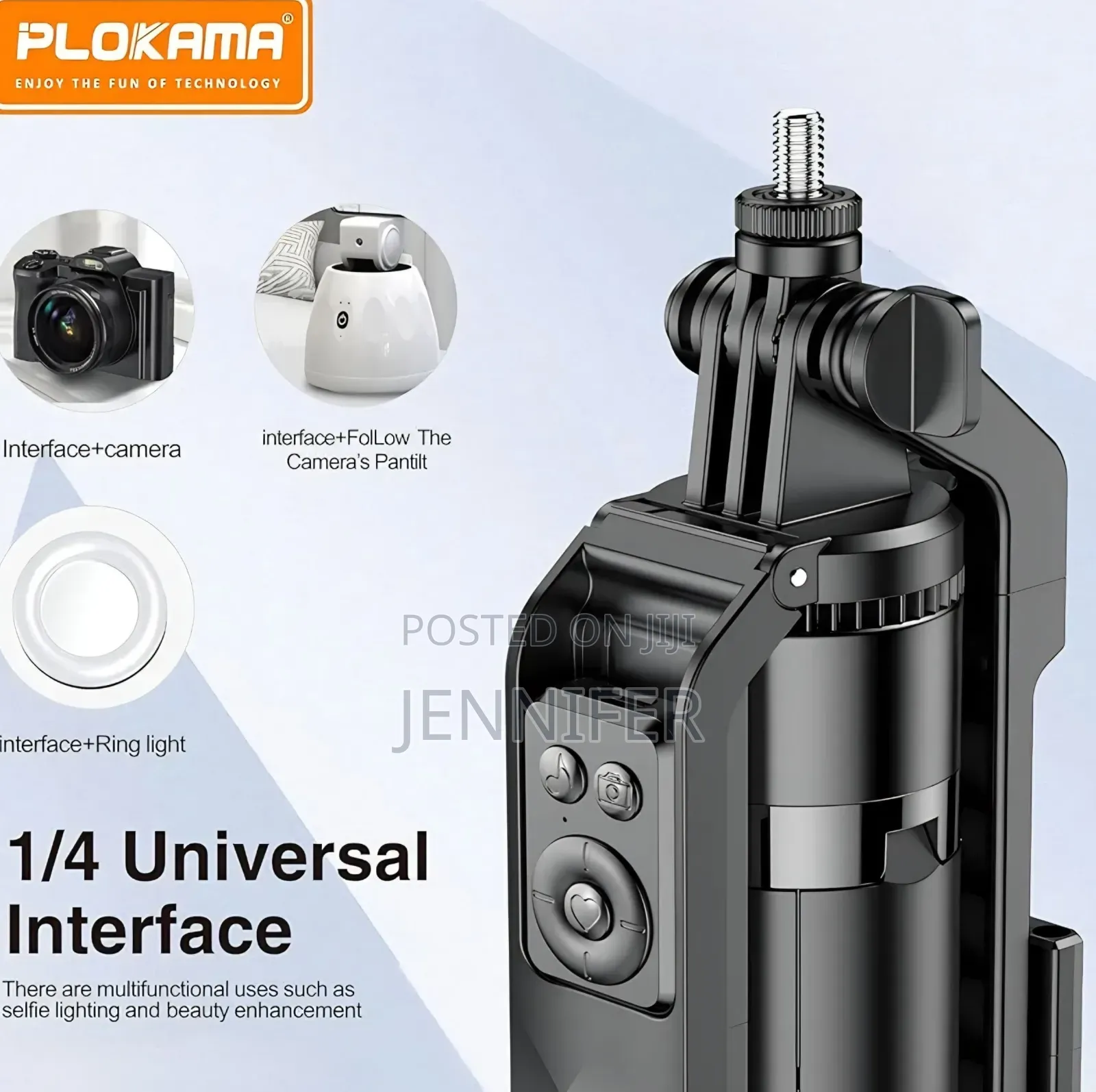 Plokama Auto-A7 Pro Is a Multifunctional Selfie Stick and Tripod