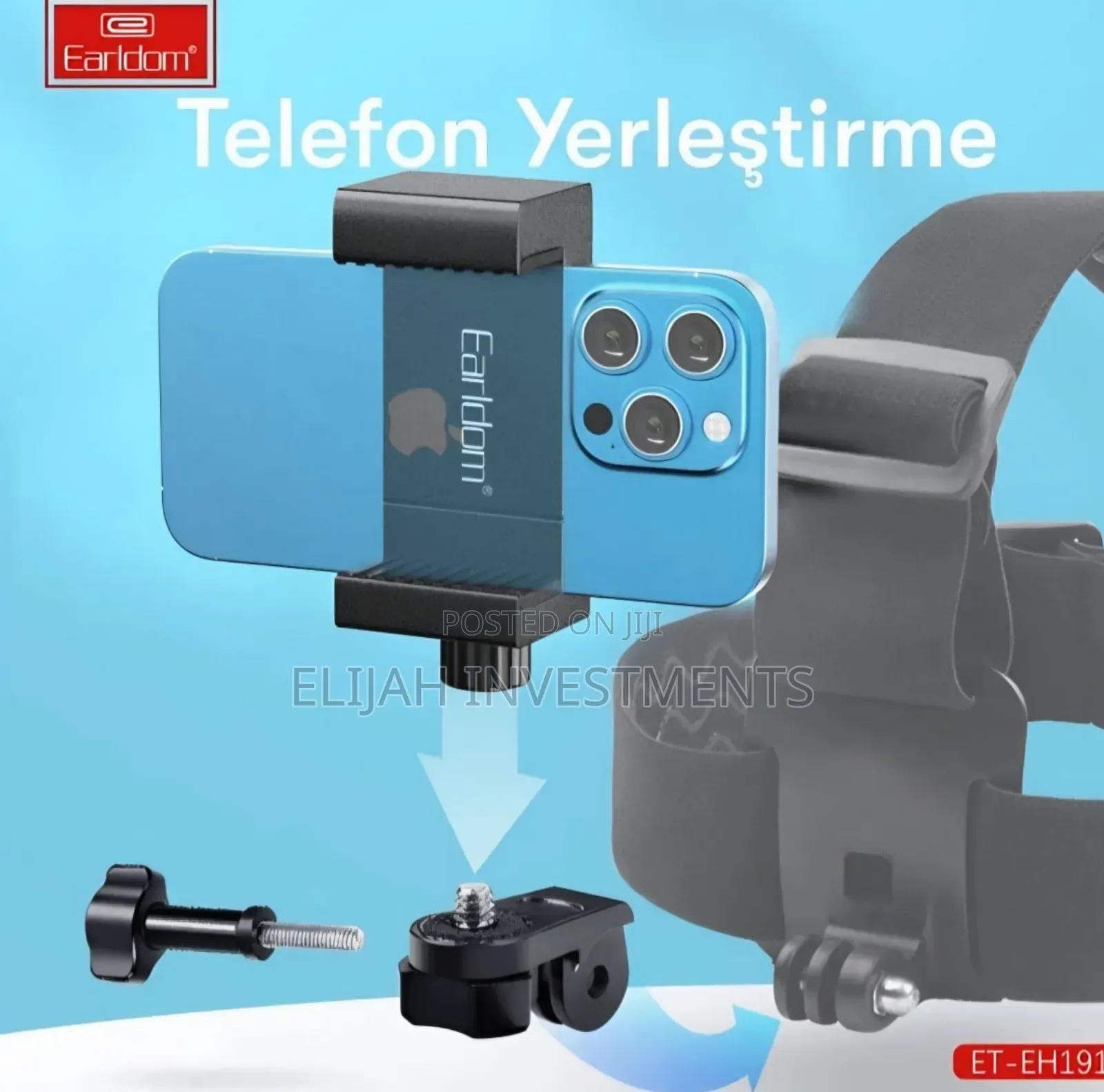 Earldom Eh191 Head Strap Phone Holder