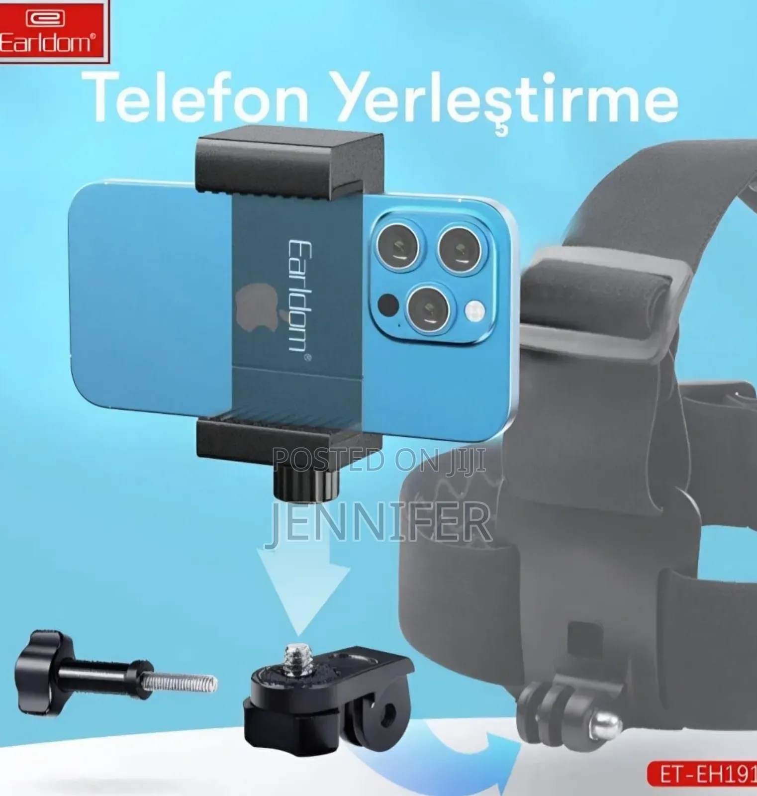 Earldom Eh191 Head Strap Phone Holder