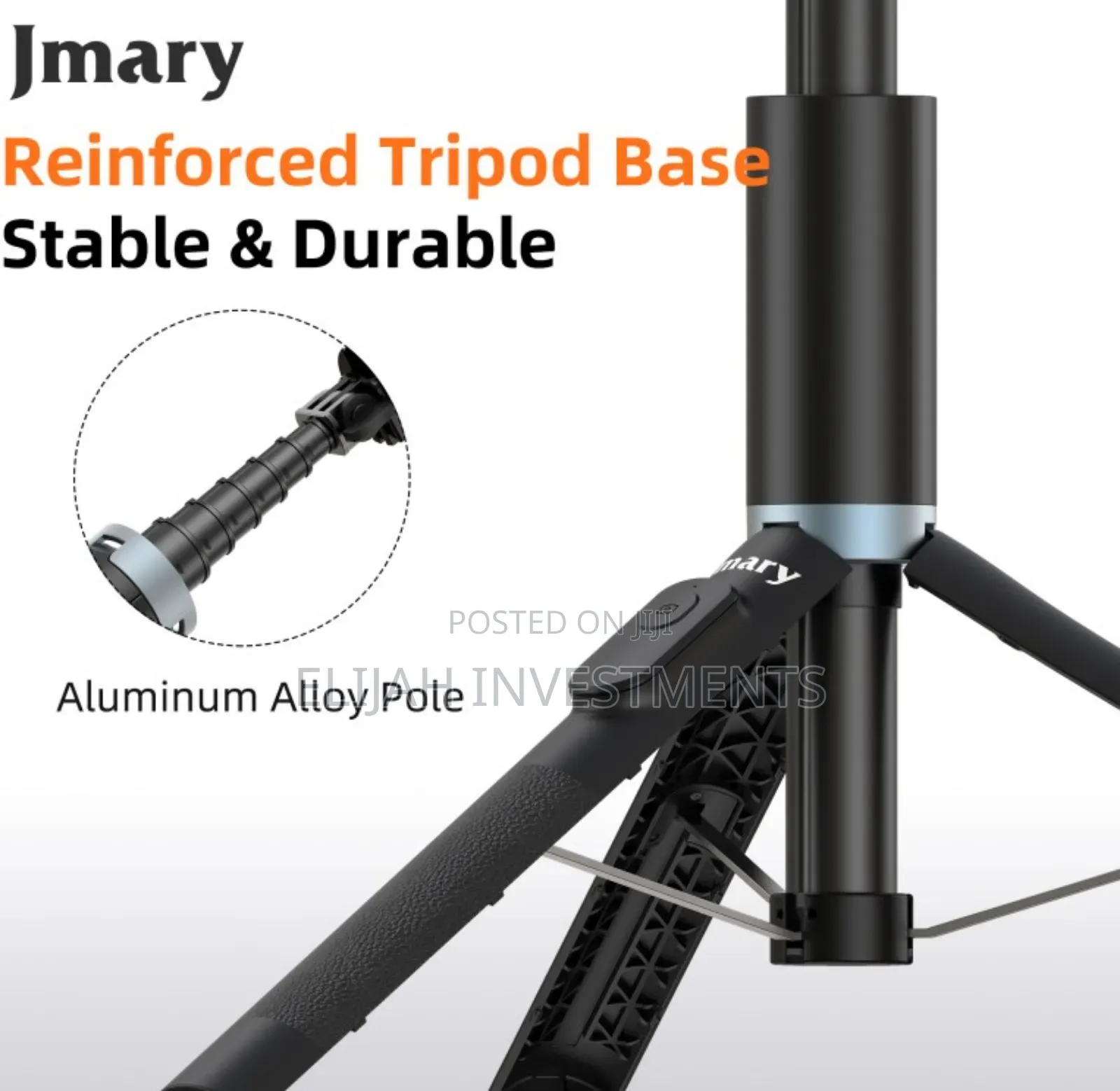 Jmary Kt-259 Selfie Stick and Tripod 2-in-1.