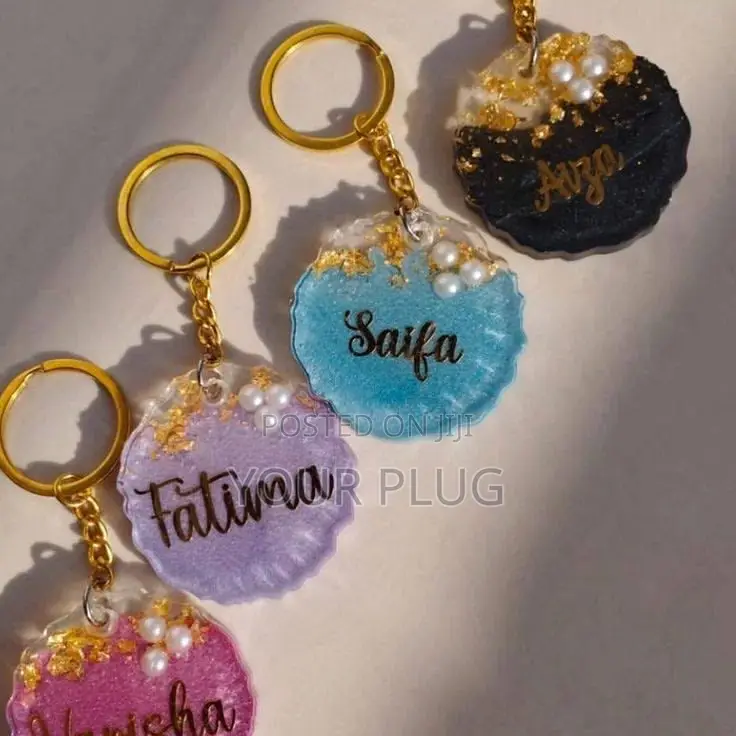 Resin Lessons ( Making Key Holders , Watches,Earrings And Many More