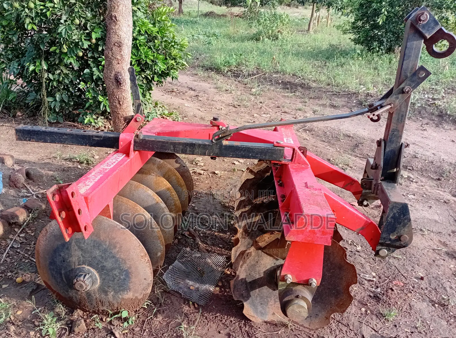 Massey Fergusson Tractor On Sale (With Plough, Harrow And Planter)