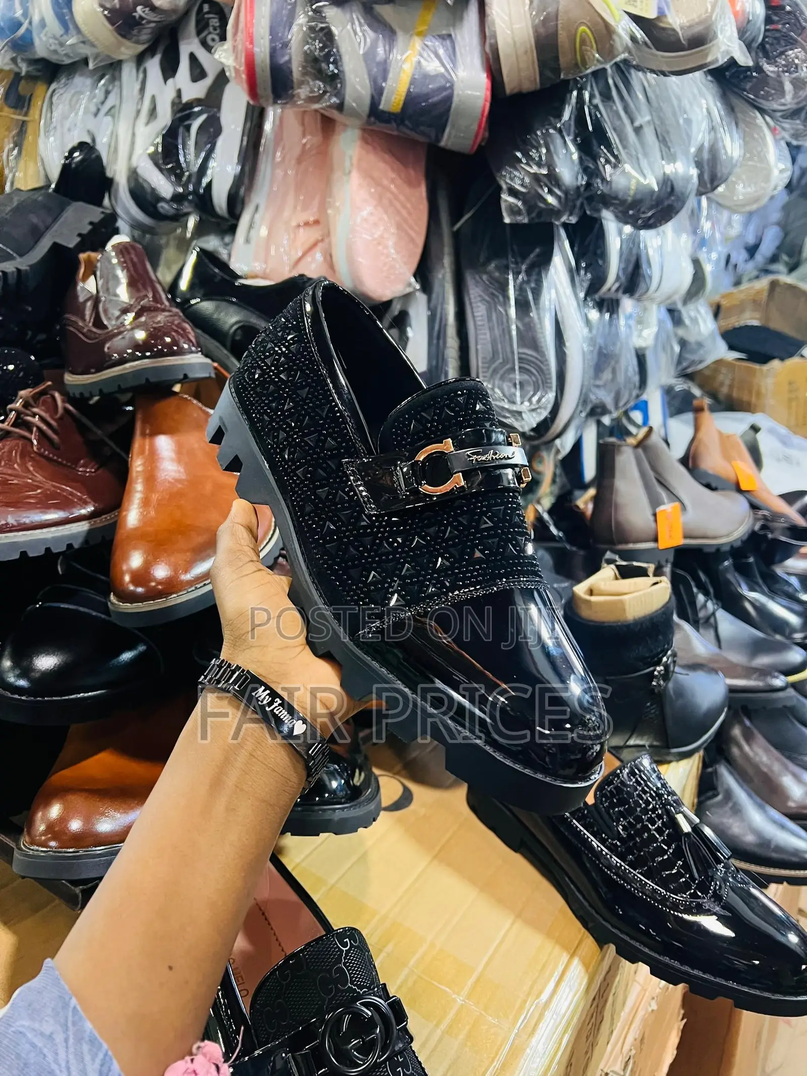Fernando Melo Shinny Gentle Genuine Loafers Shoes