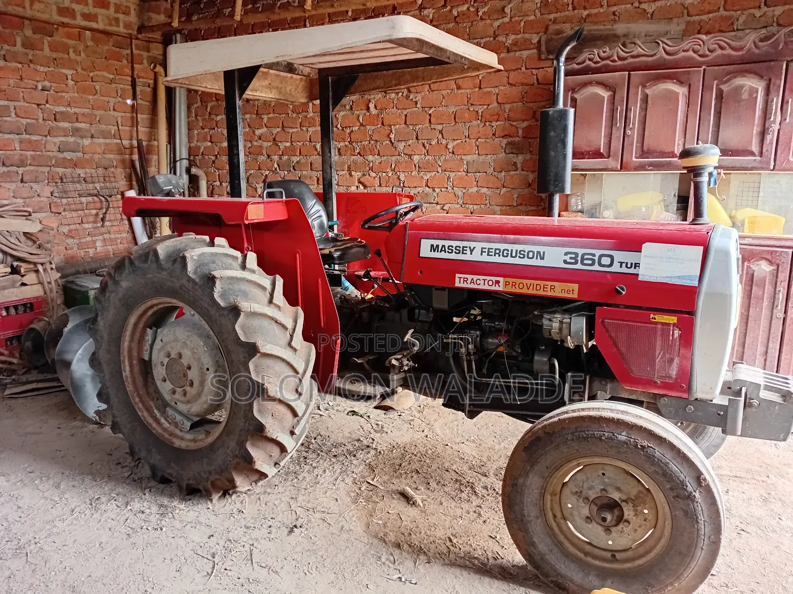 Massey Fergusson Tractor On Sale (With Plough, Harrow And Planter)