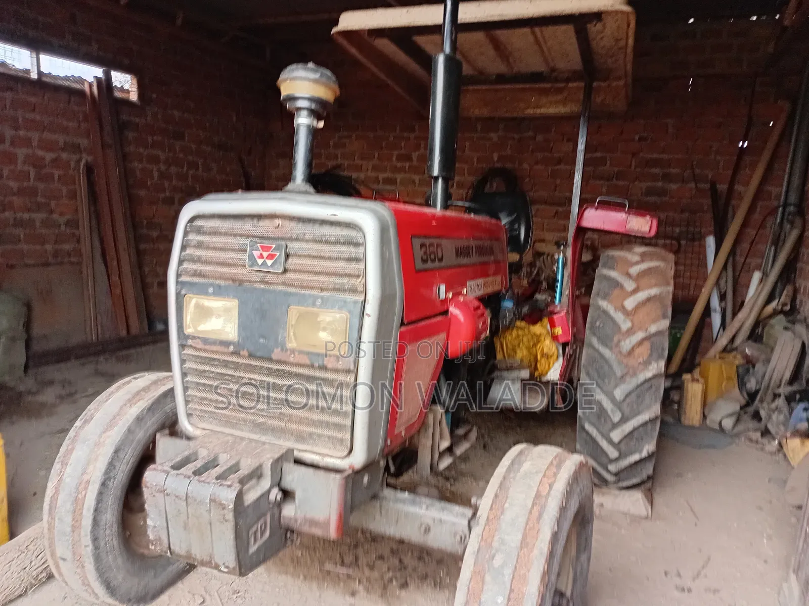 Massey Fergusson Tractor On Sale (With Plough, Harrow And Planter)