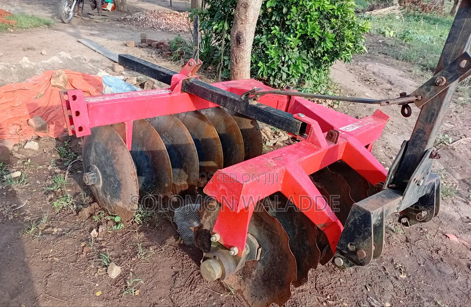 Massey Fergusson Tractor On Sale (With Plough, Harrow And Planter)