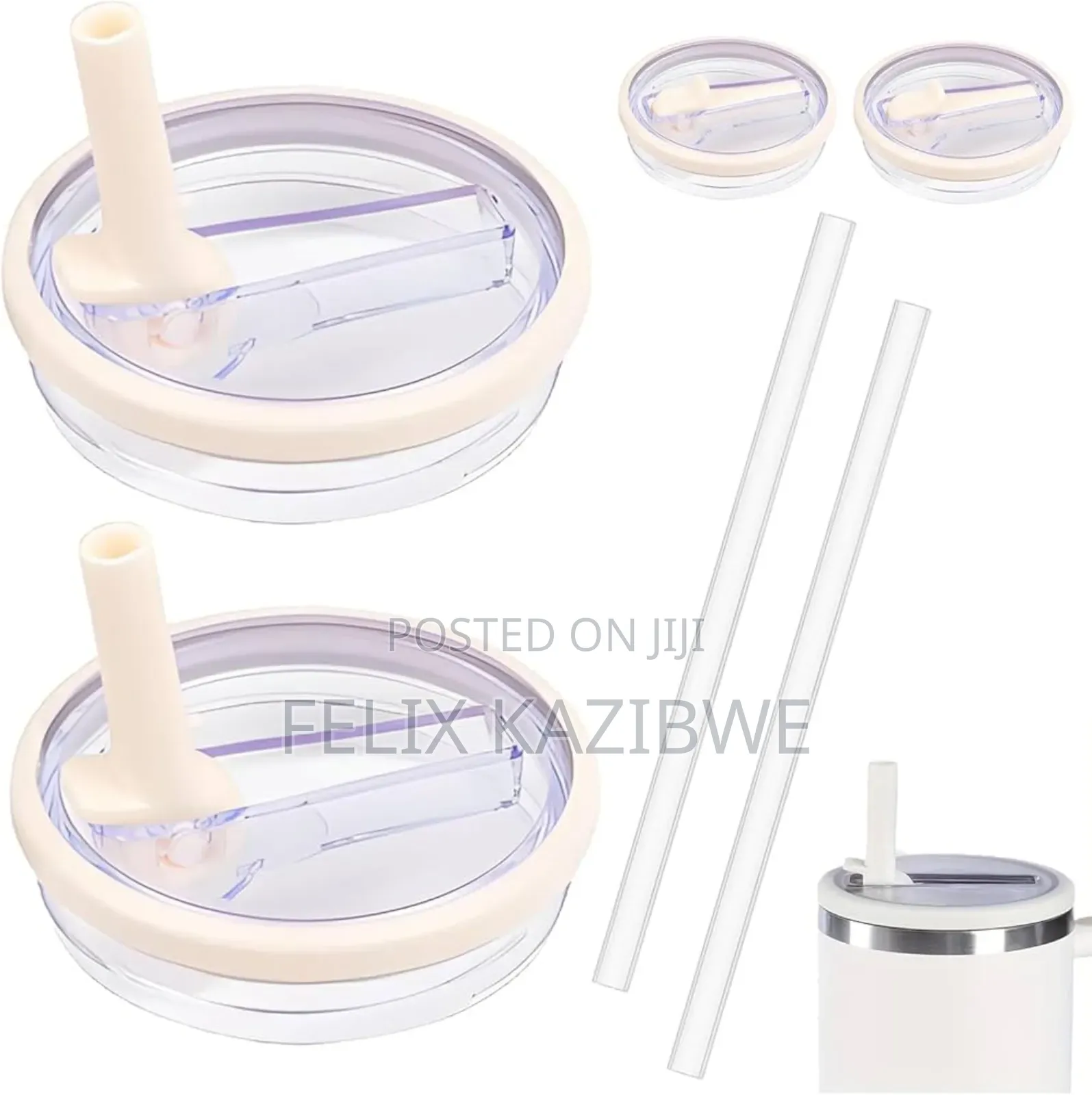 Replacement Lids and Straws.