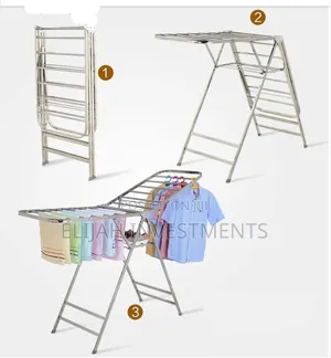 Foldable Stainless Steel Laundry Drying Rack