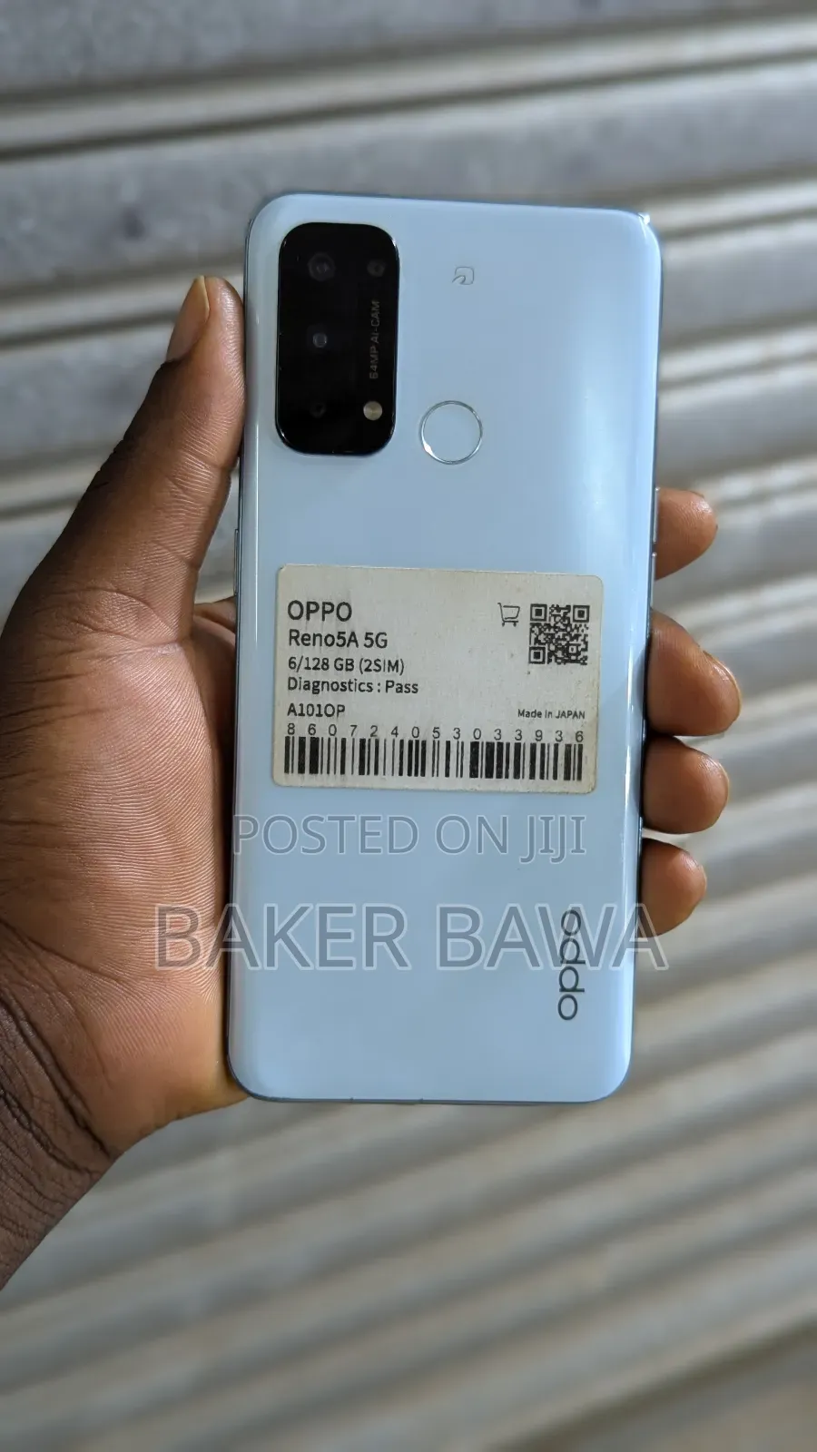 Oppo Reno5 A 128 GB Blue