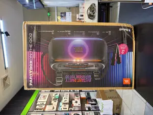 JBL Partybox On‐The‐Go 2 Portable Party Speaker (With Two Mics)