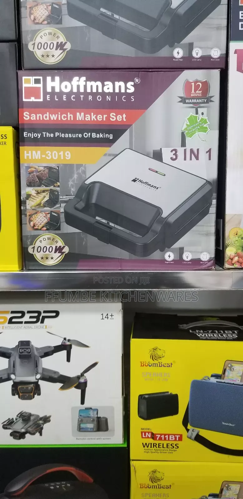 Sandwich Maker 3 in 1