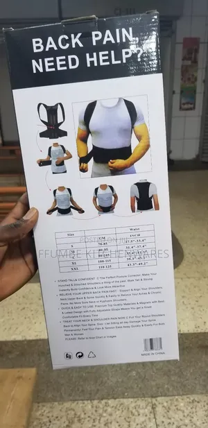 Back Support Belt or Posture Collector