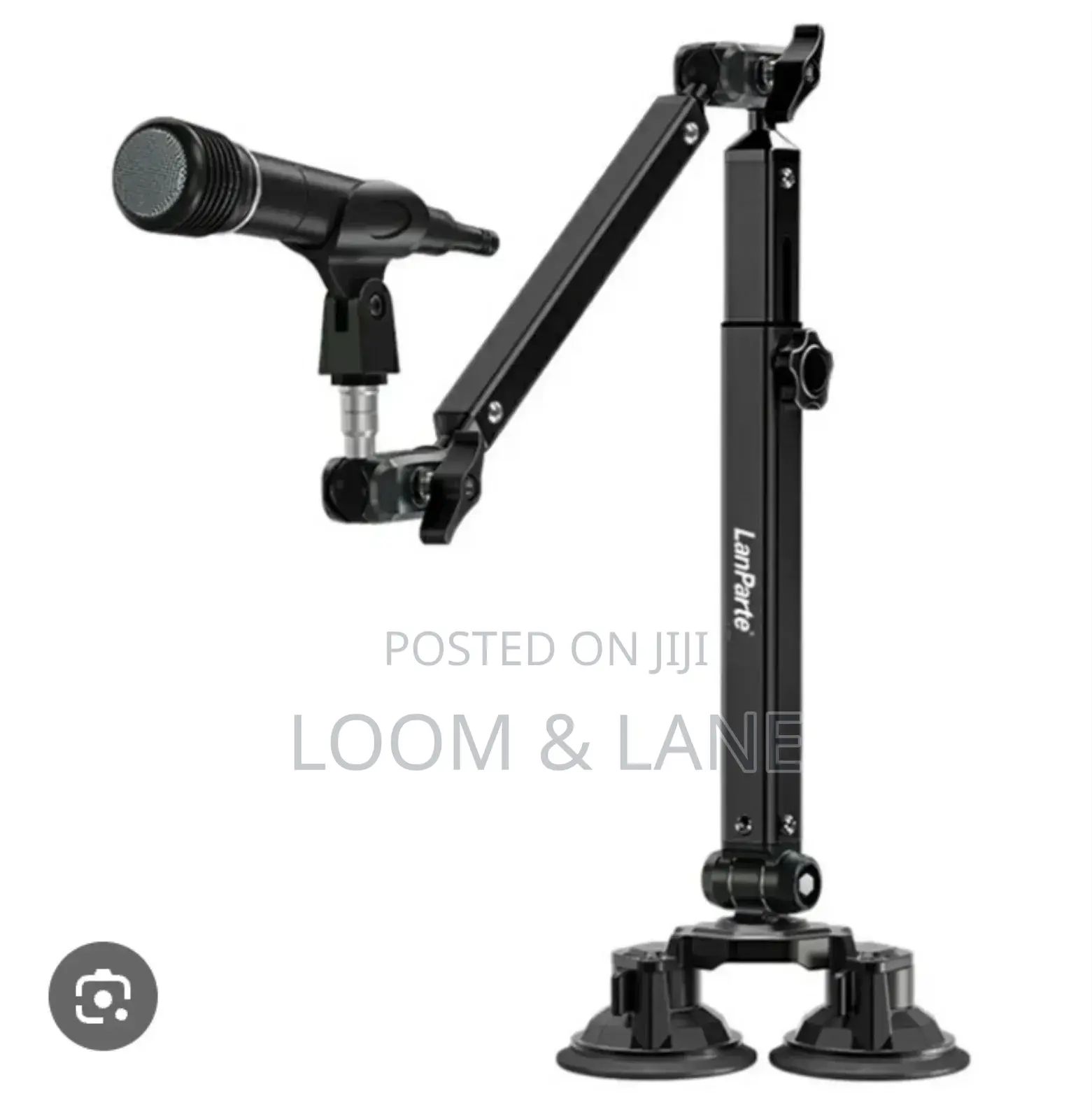 Lanparte Heavy-Duty, Adjustable Microphone Boom Arm Stand