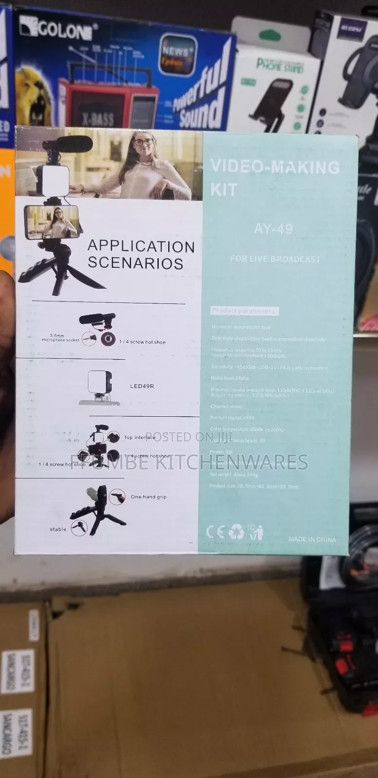 Selfie Stick or Video Making Kit