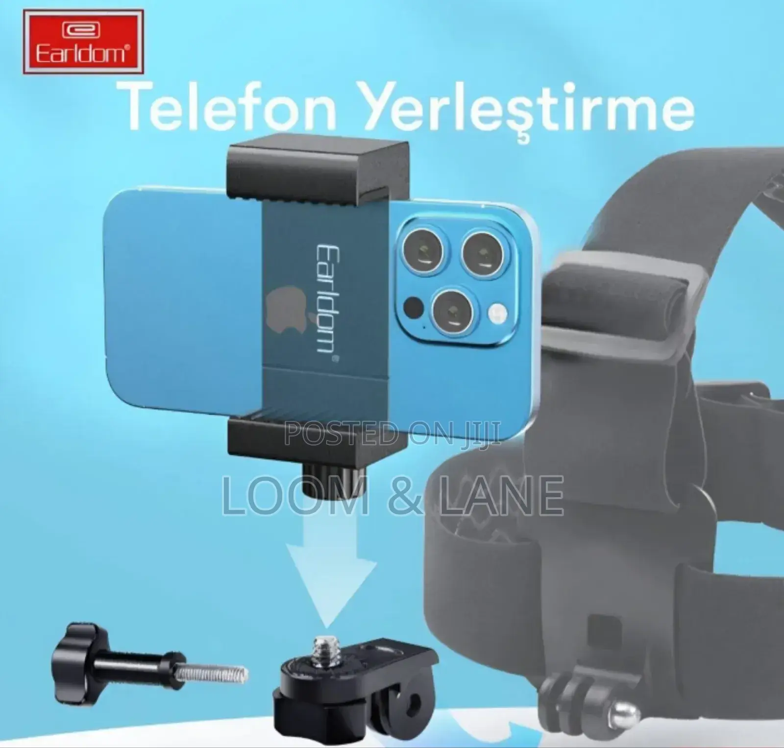 Earldom Eh191 Head Strap Phone Holder