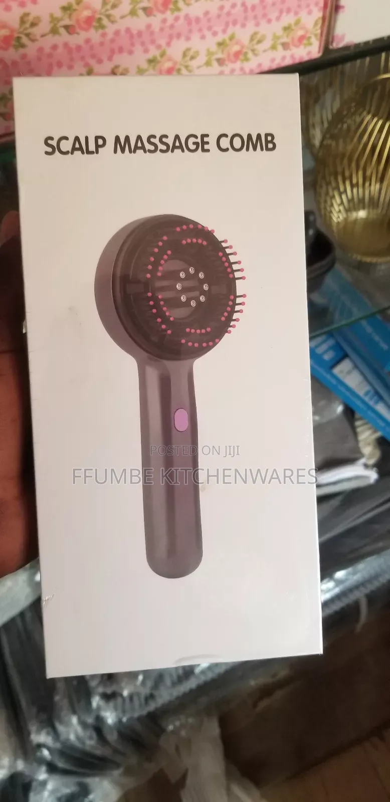 Electric Scalp Massaging Comb