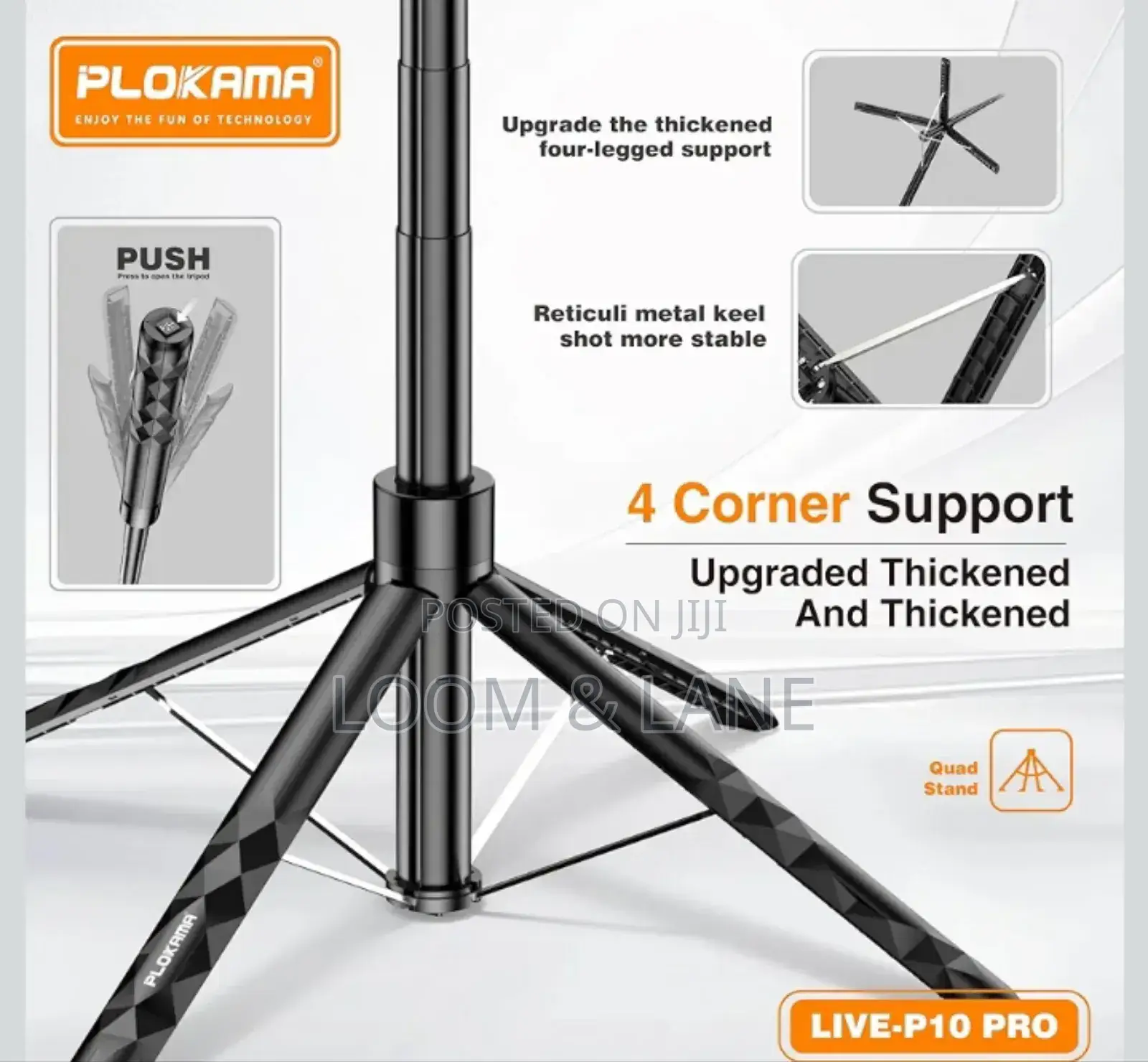Plokama Ai Intelligent 360 Auto Face Tracking Tripod