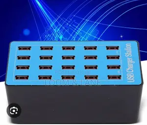 100w 20-Port Usb Smart Charger Station