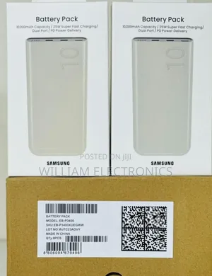 Samsung Portable Battery Pack Power Bank 25w Super Fast Charging
