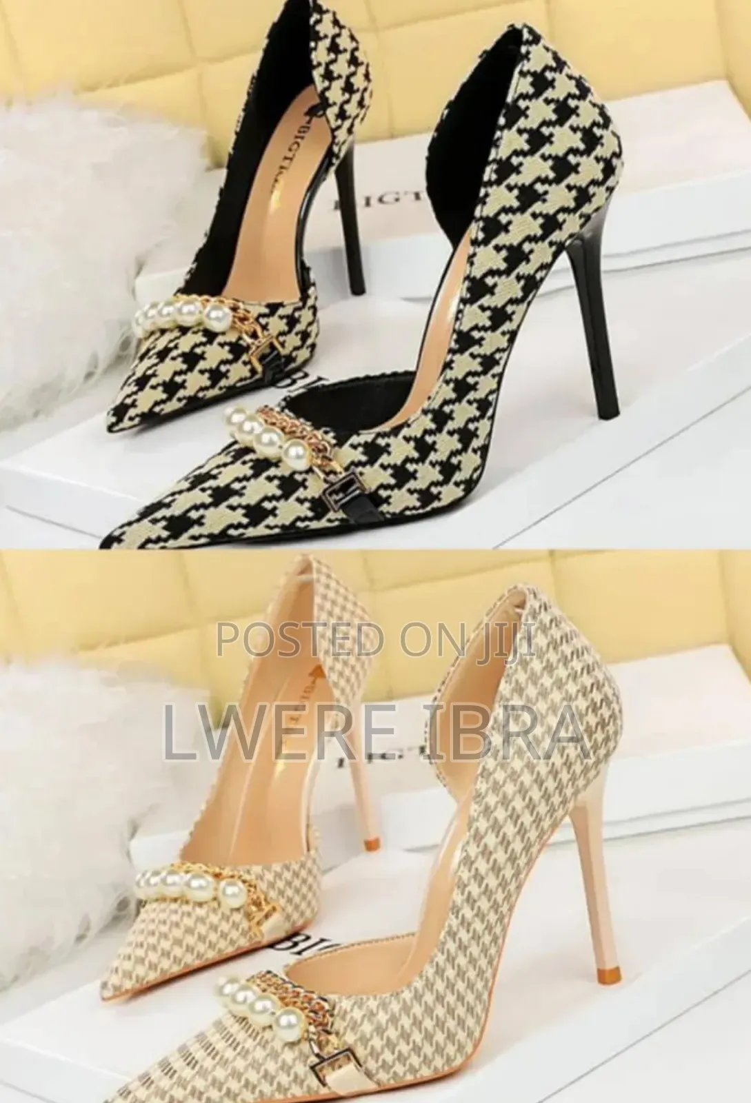 Black Big Tree Sheos for Ladies