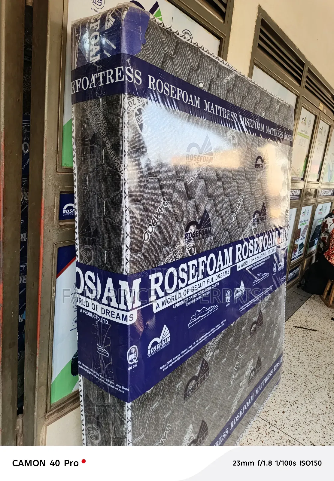 Rose Foam Mattress 5x6 By8 Inches. Super Density Mattresses
