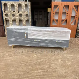 Tv Stand White and Gray Colour