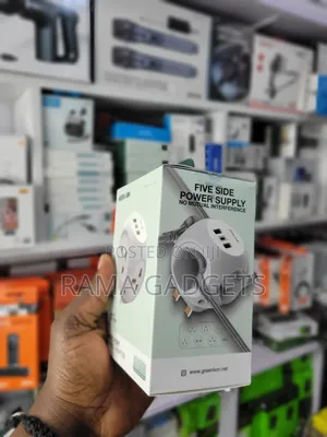 Green Lion Multi Port Travel Adapter.