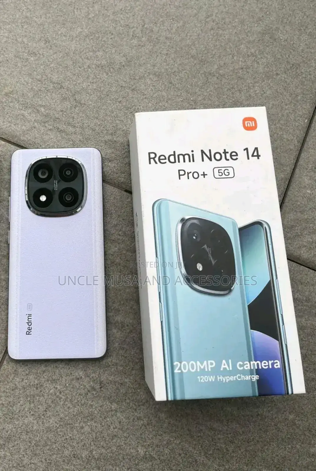 New Xiaomi Redmi Note 14 Pro+ 5G 512 GB Purple