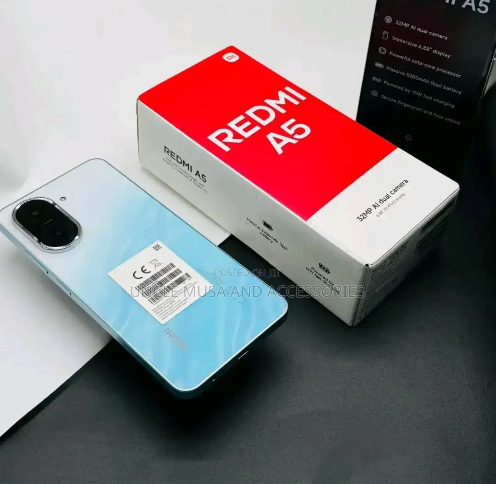 New Xiaomi Redmi A5 4G 128 GB Blue