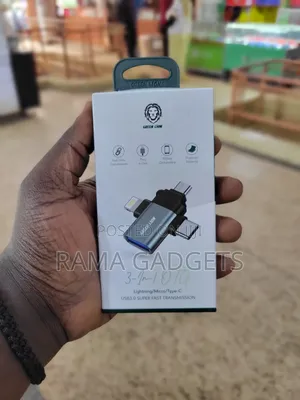 Green Lion 3-in-1 Otg Adapter