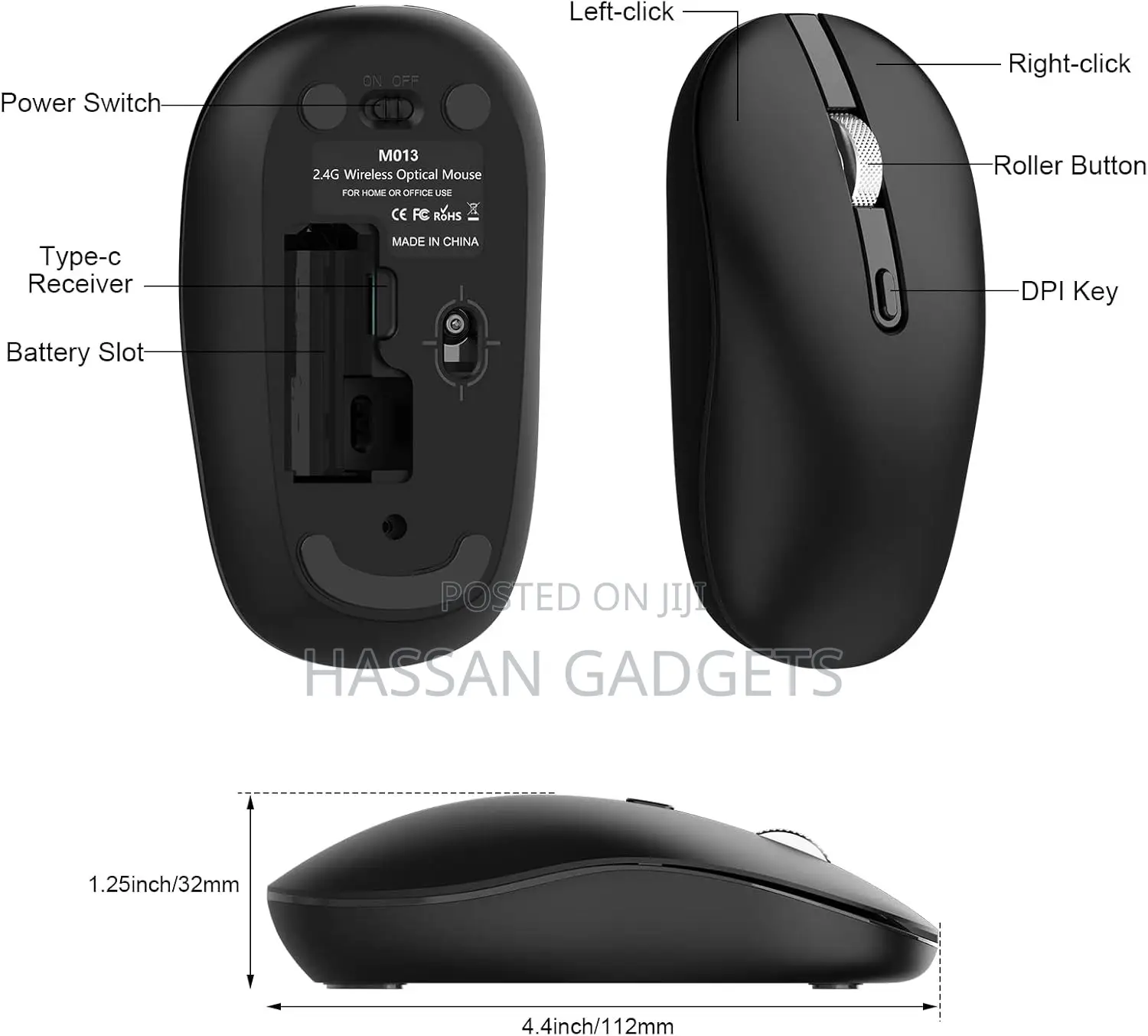 Rechargeable Bluetooth Mouse